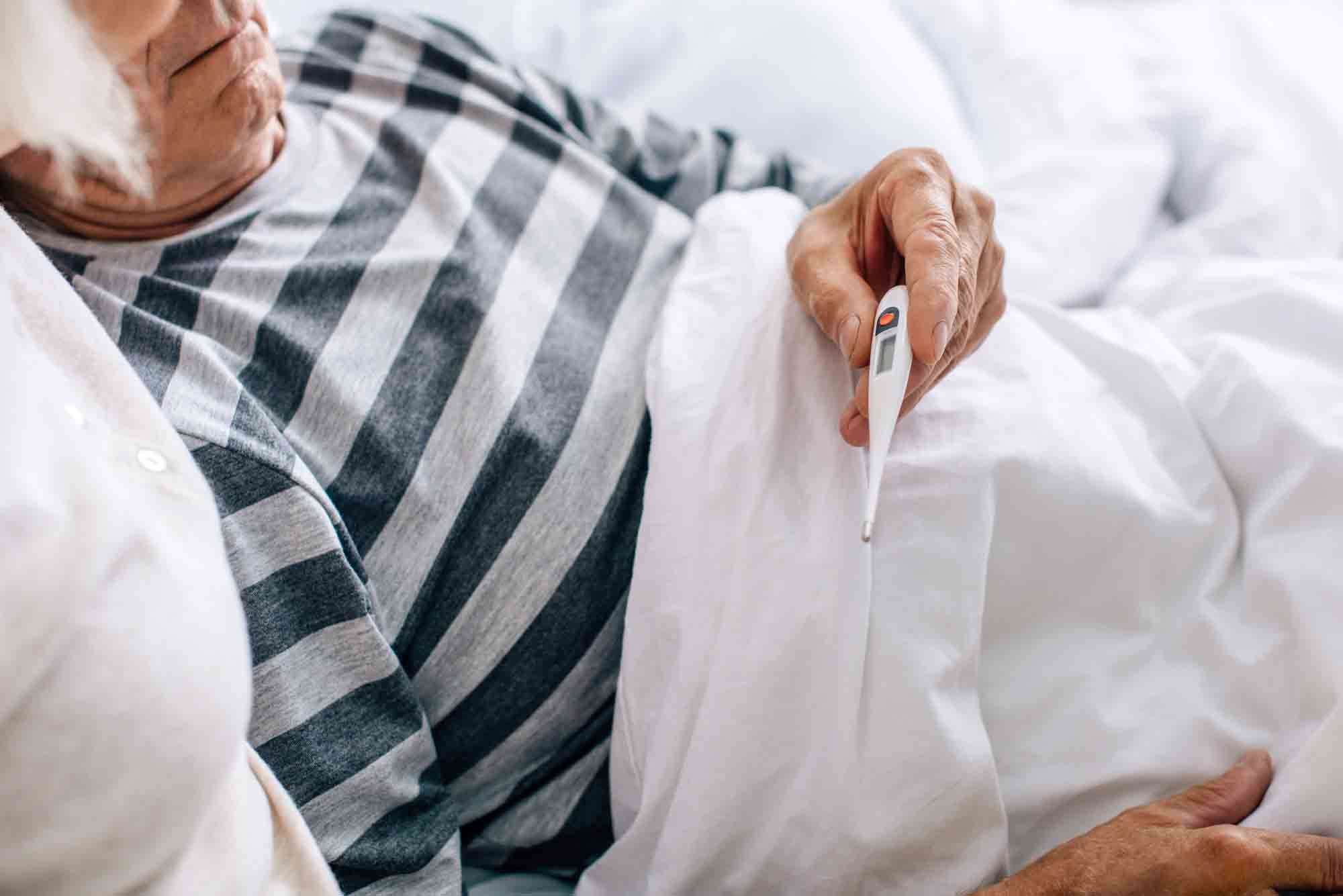 sepsis and fever in elderly